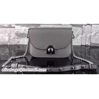 Unique Style Prada Arcade calf leather shoulder bag 1BD030 Grey