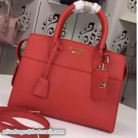 Expensive Prada Esplanade Calf Leather Bag 1BA047 Red