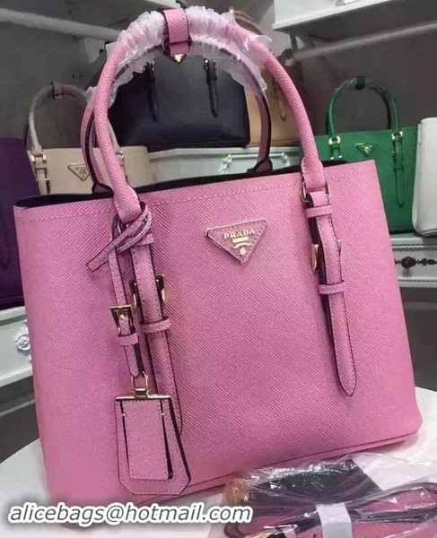 Luxurious Prada Saffiano Leather Tote Bags BN2821 Pink