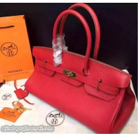 Classic Hot Hermes Birkin 42cm Bag in Original Togo Leather Bag H60302 Red