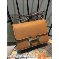 Refined Hermes Constance Bag Calfskin Leather H9978 Wheat