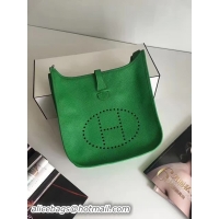 Good Quality Hermes Evelyne 30cm Messenger Bag E3301 Green