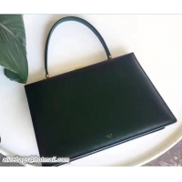 Fashion Luxury Celine Calfskin Medium Clasp Bag 81305 Green