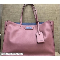 Discount Fashion Prada Etiquette Tote Bag 1BG122 Pink 2017