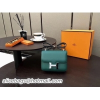 Promotion Hermes Constance Bag Original Calfskin Leather H9910 Green
