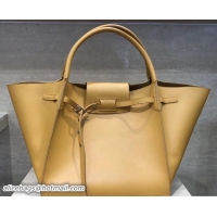 Perfect Celine Medium Big Bag 182863 Yellow 2018