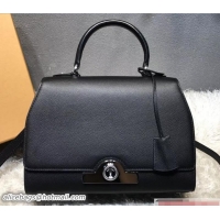 Duplicate Moynat Petite Réjane Bag in Epsom Leather 12011 Black 2018