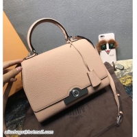 Stylish Moynat Petite Réjane Bag in Taurillon Gex Togo Leather Lobster N12012 Apricot 2018