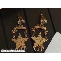 Perfect Dior J'adior Star and Logo Earrings 419069