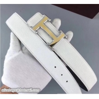 Unique Style Hermes Togo Leather Belt H23