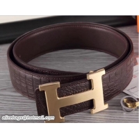 Good Looking Hermes Width 3.8cm Belt 425H70