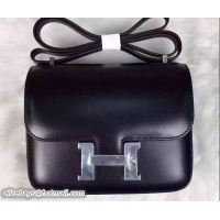 Top Grade Hermes Constance Bag Original Calfskin Leather H9911 Black