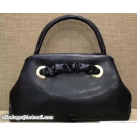 Best Price Celine Shiny Calfskin Small Purse with Eyelets Bag C80208 Black 2018