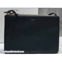 Top Design Celine Trio Crossbody Large Bag 111820 Dark Green