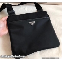 Charming Prad Nylon Shoulder Bag 2VH053 Black 2018