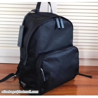 Stylish Prada Technical Fabric Backpack Bag 2VZ066 Black Pocket 2018