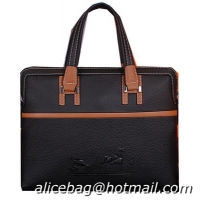 Hermes Briefcase Original Calf Leather HM9828 Black