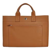 Hermes Briefcase 40CM Bag Clemence Leather Camel