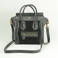 Celine Luggage small Fashion Bag 98168 Black