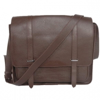 Hermes Steve 35CM Messenger Bag Clemence Leather Brown