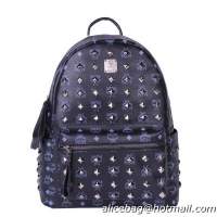 MCM Stark Studded Medium Backpack MC2089 Black
