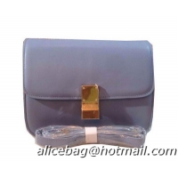 Celine Classic Box Small Flap Bag Calfskin C88007 Light Blue