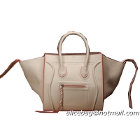 Celine Luggage Phantom Shopper Bags Original Leather 3341 OffWhite