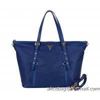 Prada Shoulder Bags Fabric BL4253 Blue