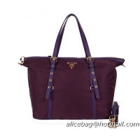 Prada Shoulder Bags Fabric BL4253 Purple