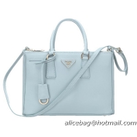 Prada 30cm Saffiano Leather Tote Bag BN18201 Light Blue