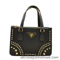 Prada Saffiano Leather Tote Bag B1142B Black