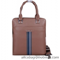 Prada Smooth Leather Tote Bag M38422 Wheat
