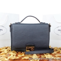 Prada Grainy Leather Mini Bag BT0966 Blue