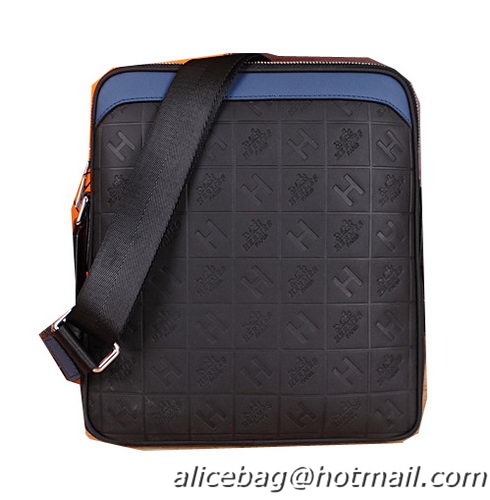 Hermes Messenger Bag Original Leather H66164 Black