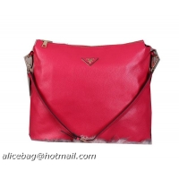 Prada Calf Leather Hobo Bag BT0979 Rose
