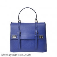 Prada Original Leather Tote Bags BN2798 Blue