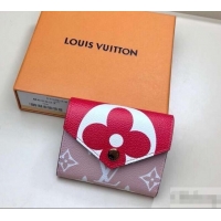Good Quality Louis Vuitton Monogram Canvas Zoé Wallet M63331 Red 2019