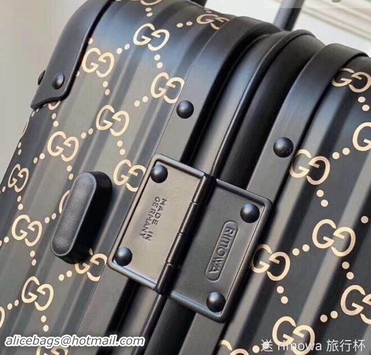 New Stylish Gucci x Rimowa GG Luggage 547999 Black 2019