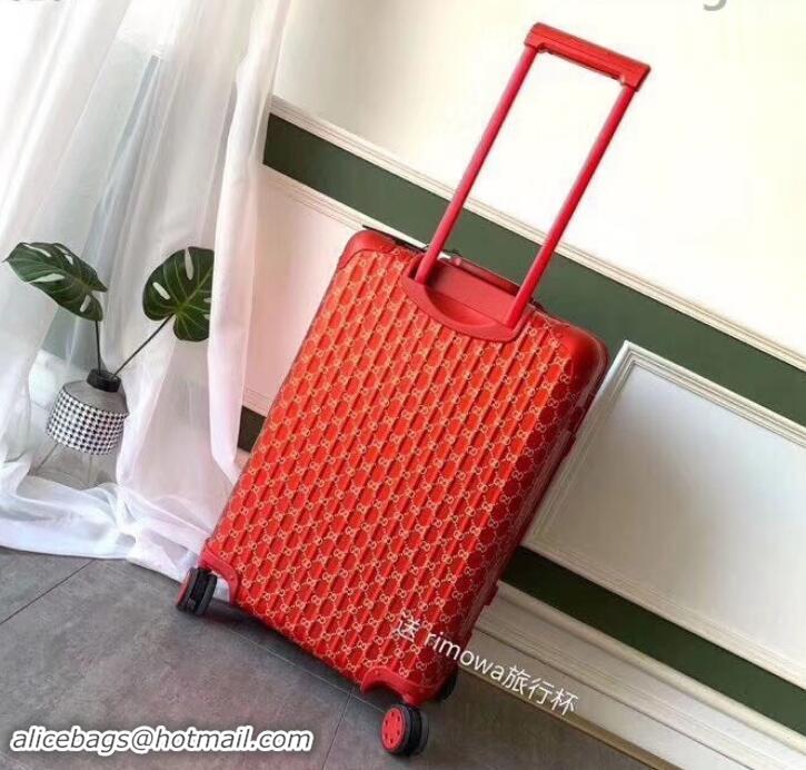 Trendy Design Gucci x Rimowa GG Luggage 547999 Red 2019