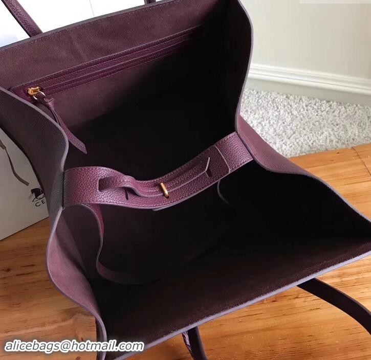 Comfortable celine grained calfskin phantom luggage 419016 burgundy