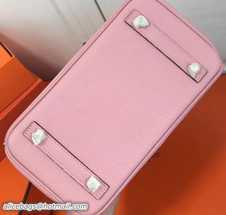 Most Popular Hermes Birkin 25cm Bag Pink in Togo Leather With Silver Hardware 423012