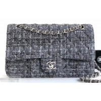 Luxury Cheap Chanel Tweed Classic Flap Bag A1112 Etoupe 2019