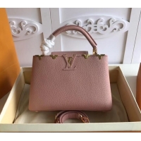 New Design Louis Vuitton Capucines BB Bag Blooms Crown M54665 Magnolia
