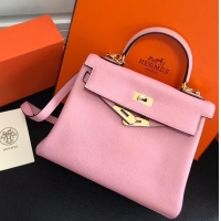 Famous Hermes Kelly 28CM Bag in Togo Leather With Gold Hardware 420018 Pink