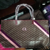 Price For Goyard Personnalization/Custom/Hand Painted CL With Stripes