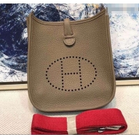 Discounts Hermes Evelyne Mini Bag in Original Togo Leather 423020 Camel