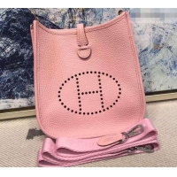Luxury Hermes Evelyne Mini Bag in Original Togo Leather 423020 Pink