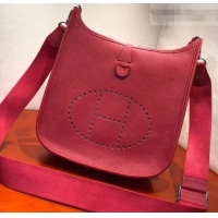 Shop Duplicate Hermes Evelyne III GM Bag in Original Togo Leather 423028 Red