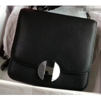 Best Price Hermes 2002 - 26 Bag Black In Evercolor Calfskin With Adjustable Strap H42620