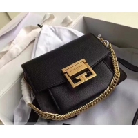 Top Grade Givenchy GV3 Lambskin Mini Shoulder Bag 501456 Black